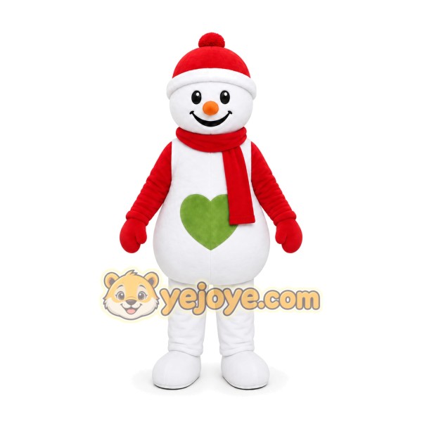 Christmas Snowman Mascot Costume