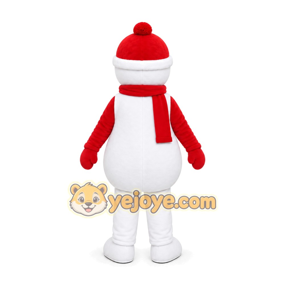 Christmas Snowman Mascot Costume