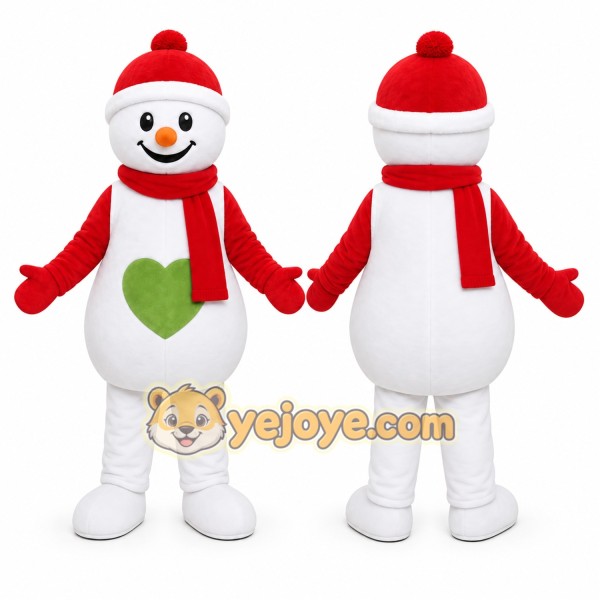 Christmas Snowman Mascot Costume