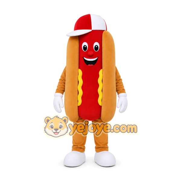 Hot Dog Mascot Costume Hot Dog Mascot Costume