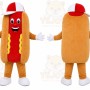 Hot Dog Mascot Costume
