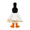 Black and White Crested Bird Mascot Costume Black and White Crested Bird Mascot Costume
