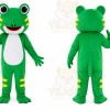 Green Frog Mascot Costume