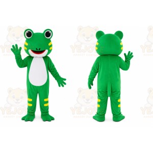 Green Frog Mascot Costume