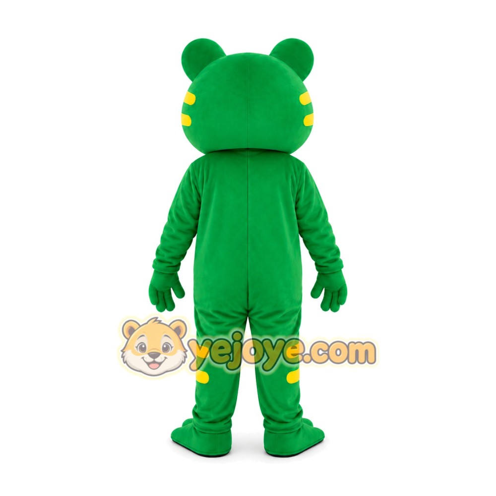Green Frog Mascot Costume Green Frog Mascot Costume