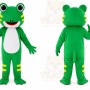 Green Frog Mascot Costume