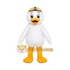 White Duck Mascot Costume White Duck Mascot Costume