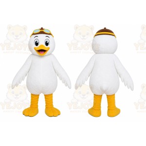 White Duck Mascot Costume