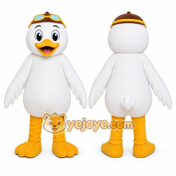 White Duck Mascot Costume