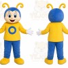 Blue Bee Mascot Costume