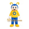 Blue Bee Mascot Costume Blue Bee Mascot Costume