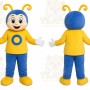 Blue Bee Mascot Costume