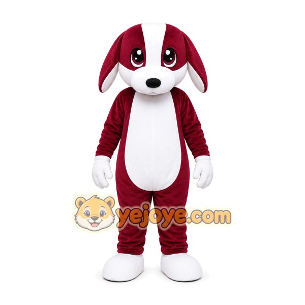 Purple Puppy Dog Mascot Costume