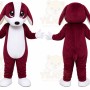 Purple Puppy Dog Mascot Costume