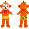 Orange Monkey Mascot Costume