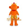 Orange Monkey Mascot Costume Orange Monkey Mascot Costume