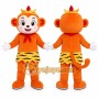 Orange Monkey Mascot Costume