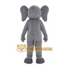 Gray Elephant Mascot Costume Gray Elephant Mascot Costume