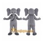 Gray Elephant Mascot Costume