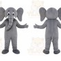 Gray Elephant Mascot Costume