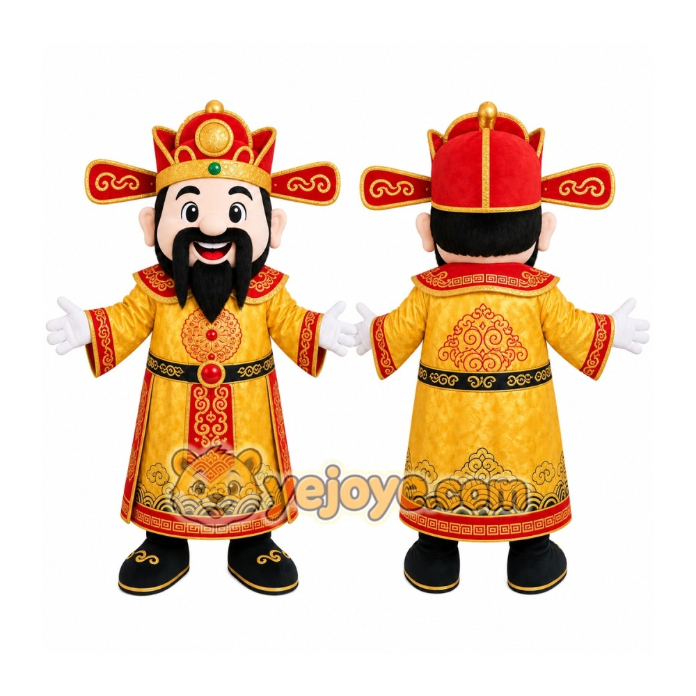 Chinese New Year Man Mascot Costume Chinese New Year Man Mascot Costume