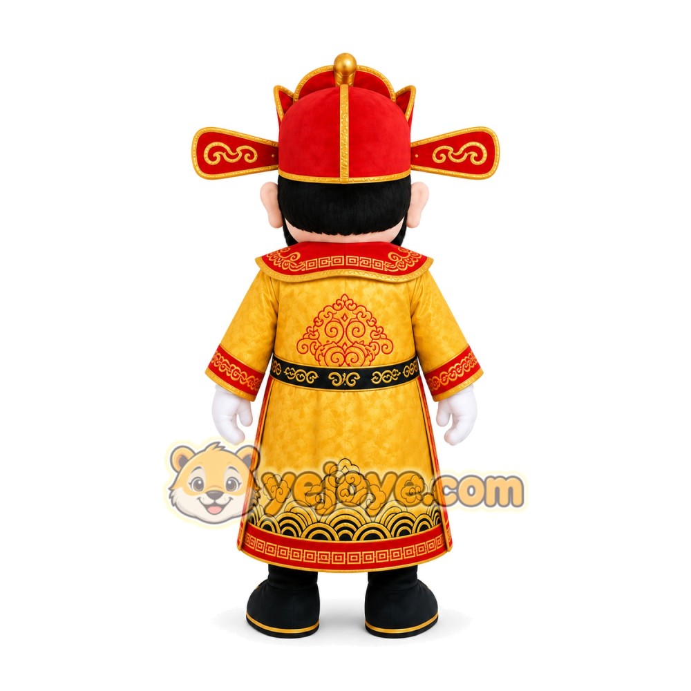 Chinese New Year Man Mascot Costume Chinese New Year Man Mascot Costume