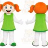 Orange Hair Girl Mascot Costume
