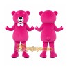 Pink Bear Mascot Costume Pink Bear Mascot Costume