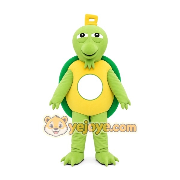 Green Turtle Mascot Costume