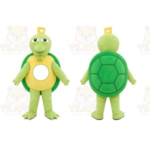 Green Turtle Mascot Costume