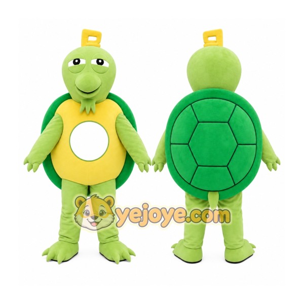 Green Turtle Mascot Costume