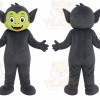 Gray Vampire Mascot Costume