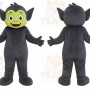 Gray Vampire Mascot Costume
