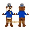 Top Hat Monkey Mascot Costume Top Hat Monkey Mascot Costume