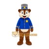 Top Hat Monkey Mascot Costume Top Hat Monkey Mascot Costume