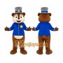 Top Hat Monkey Mascot Costume