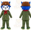 Dog Soldier Mascot Costume