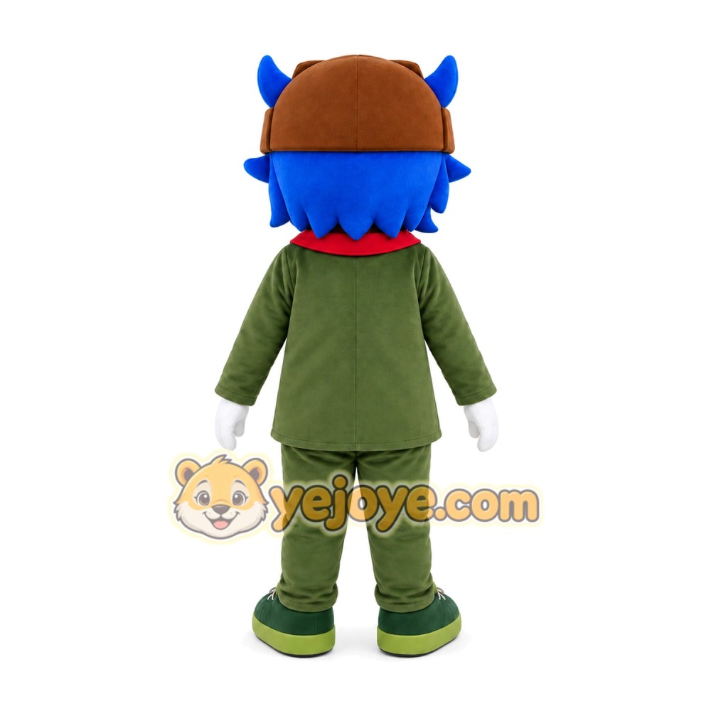 Dog Soldier Mascot Costume