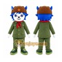 Dog Soldier Mascot Costume