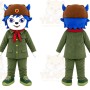 Dog Soldier Mascot Costume