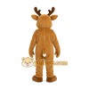 Brown Reindeer Mascot Costume Brown Reindeer Mascot Costume