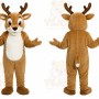 Brown Reindeer Mascot Costume