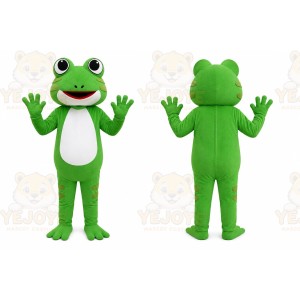 Green Frog Mascot Costume