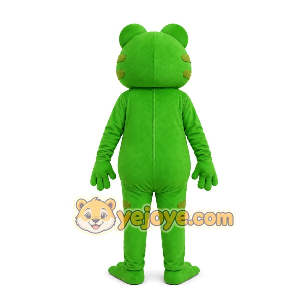 Green Frog Mascot Costume
