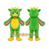 Green Dragon Mascot Costume Green Dragon Mascot Costume
