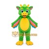 Green Dragon Mascot Costume Green Dragon Mascot Costume