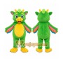 Green Dragon Mascot Costume