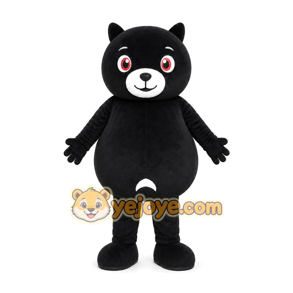 Black Bear Mascot Costume Black Bear Mascot Costume