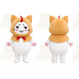 Round Cat Character Mascot Costume