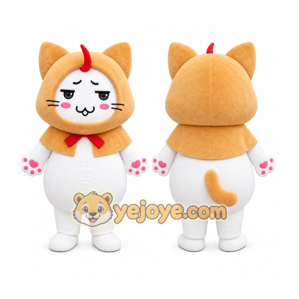 Round Cat Character Mascot Costume
